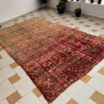 moroccan-looms-vintage-berber-style-rug-beni-ourain-hanbal-kilim-Beni-mguild-Boujaad-Boucherouite-carpet-runner-shag-wool-morocco-chafia-8
