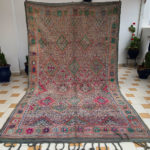 moroccan-looms-vintage-berber-style-rug-beni-ourain-hanbal-kilim-Beni-mguild-Boujaad-Boucherouite-carpet-runner-shag-wool-morocco-ittou-1