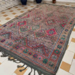 moroccan-looms-vintage-berber-style-rug-beni-ourain-hanbal-kilim-Beni-mguild-Boujaad-Boucherouite-carpet-runner-shag-wool-morocco-ittou-7