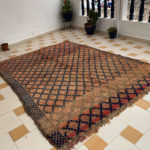 moroccan-looms-vintage-berber-style-rug-beni-ourain-hanbal-kilim-Beni-mguild-Boujaad-Boucherouite-carpet-runner-shag-wool-morocco-khadija-10