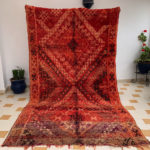 moroccan-looms-vintage-berber-style-rug-beni-ourain-hanbal-kilim-Beni-mguild-Boujaad-Boucherouite-carpet-runner-shag-wool-morocco-malika-1