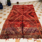 moroccan-looms-vintage-berber-style-rug-beni-ourain-hanbal-kilim-Beni-mguild-Boujaad-Boucherouite-carpet-runner-shag-wool-morocco-malika-11