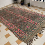 moroccan-looms-vintage-berber-style-rug-beni-ourain-hanbal-kilim-Beni-mguild-Boujaad-Boucherouite-carpet-runner-shag-wool-morocco-saadia-3