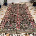 moroccan-looms-vintage-berber-style-rug-beni-ourain-hanbal-kilim-Beni-mguild-Boujaad-Boucherouite-carpet-runner-shag-wool-morocco-saadia-4