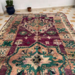 moroccan-looms-vintage-berber-style-rug-beni-ourain-hanbal-kilim-Beni-mguild-Boujaad-Boucherouite-carpet-runner-shag-wool-morocco-thouria-2